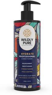 Wildly Pure Conditioner for Dry Frizzy Hair Keratin Shea Butter No Sulphate Silicone Paraben