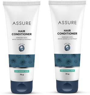 ASSURE Hair Conditioner enriched with white water lily extract pack of 2
