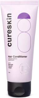 cureskin Keratin Smooth Conditioner with Moringa, Keratin and Argan