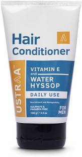 USTRAA Daily Use Hair Conditioner | No SLS & No Paraben | With Water Hyssop & Vitamin E