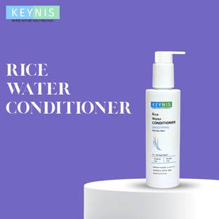 KEYNIS Natural Rice Water Conditioner for Hair Growth, Frizz Control & Damage Repair