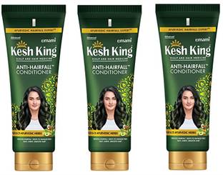 Kesh King Scalp and Hair Medicine Anti-Hairfall Conditioner, 200 ml pack of 3