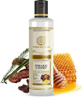KHADI NATURAL Shikakai Honey Conditioner - SLS and Parabens Free