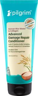 Pilgrim Korean Rice Water & Collagen Advanced Damage Repair Conditioner|Nourish|Softens
