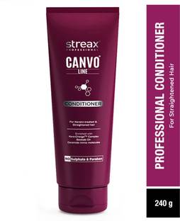 Streax Professional Canvoline conditioner for straightened hair,
