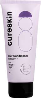cureskin Keratin Smooth Conditioner with Moringa, Keratin and Argan