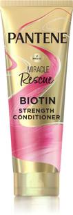 PANTENE Miracle Rescue Biotin Strength Conditioner | 10x Stronger Hair