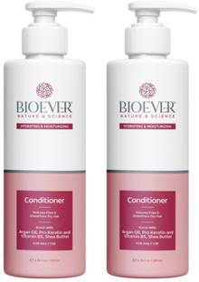 Bioever Conditioner Argan Oil&Prokeratin + Vitamin B5+Shea Butter Pack of 2 200ml +200ml
