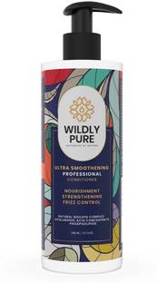 Wildly Pure Conditioner for Dry Frizzy Hair Keratin Shea Butter No Sulphate Silicone Paraben