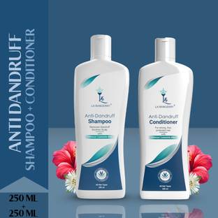 La'bangerry Anti-Dandruff Shampoo & Conditioner With Heena & Hibiscus Combo Set