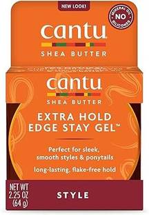 Cantu Shea Butter Extra Hold Edge Stay Gel, 65 ml