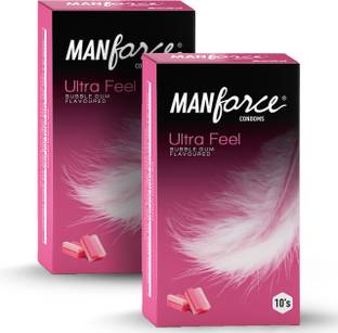 MANFORCE Super Thin ULTRA FEEL BubbleGum Flavour Condom