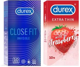 DUREX CLOSE FIT THE HIGHEST LEVEL OF SENSITIVITY AND INTIMACY Condom