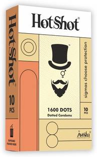 HOTSHOT 1600 Dots Extra Dotted Condom