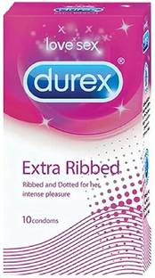 DUREX Extra Ribbed and Dotted Condoms (20S) Condom