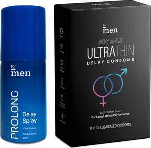 Formen Prolong Spray (30 ml) with JOYMAX Ultra Thin Delay for men Condom