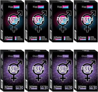 NottyBoy Ribbed, Contour, Dotted and Extra Time Delay Condom