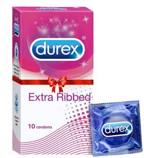 DUREX Extra Ribbed Condom