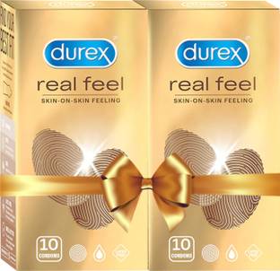 DUREX Real Feel Skin Feeling Pack of 2 Condom