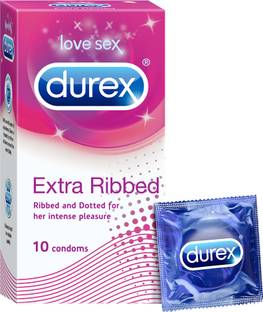 DUREX Extra Ribbed Condom