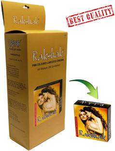 Rakshak Pink Color Plain Lubricated Economical Electronically Tested with Reservoir Tip Condom