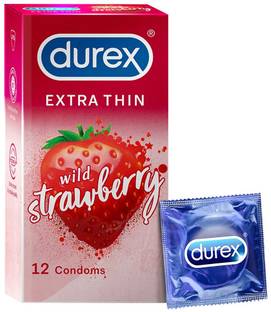 DUREX Strawberry Flavoured Condoms Condom