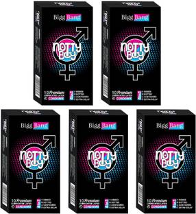 NottyBoy Ribbed and Dotted Multi Textured Long Lasting Condom