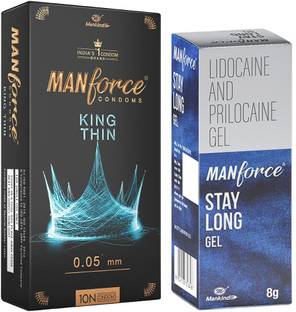 MANKIND KING THIN CONDOM | STAY LONG GEL Condom