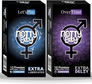NottyBoy Long Last Delay & Extra Lubricated Thin Condom