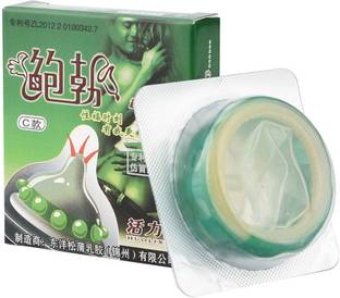 Yunman Bigger Dots and Spike Overtime Range Ribbed, Contour, Dotted Condom