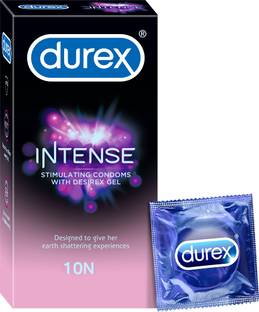 DUREX Intense Condoms for her extra pleasure - 10 Count Condom