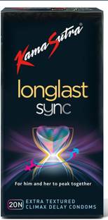 Kamasutra Longlast sync condom 20sheets Condom