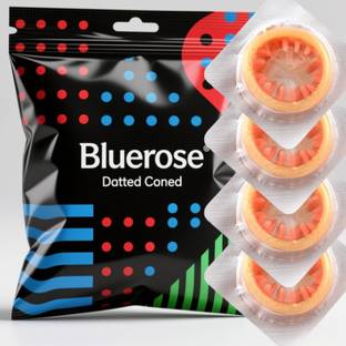 Bluerose 706 Dotted 4 pcs set Condom