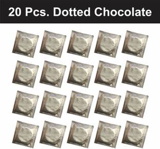 eyurva Dotted Condoms -Chocolate Flavoured Condom Condom