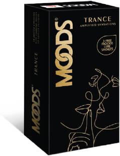 MOODS TRANCE 3 FREE LUBE SACHETS Condom