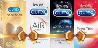 DUREX Real Feel , Air, Extra time & Extra Thin Condom