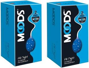 MOODS LuvStock All Night Climax Delay-Extra Time Condom