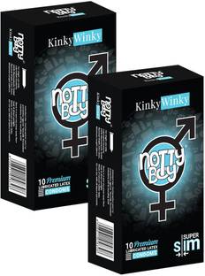 NottyBoy Super Slim Thin Male Plain Condom