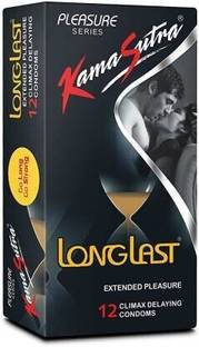 Kamasutra 1LongLast Condom 12's Pack Condom (12 Sheets) Condom