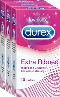 DUREX Extra Ribbed Condom