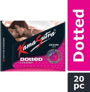 KS Dotted Condom for Men | Power Dots Ensure Extra Stimulation and Intense Orgasms Condom