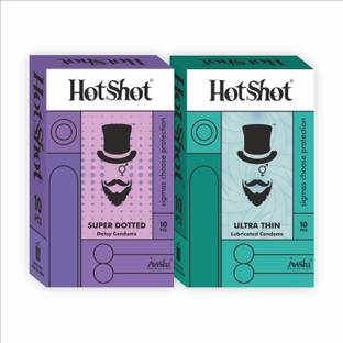 HOTSHOT Extra Delay Super Dotted and Ultra Thin Condom