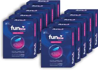 Funtime Lubricated Climax Controld 3pcs Each Condom