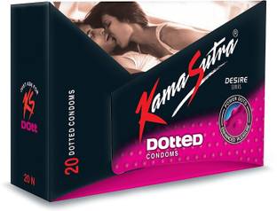 Kamasutra Dotted Enhanced Pleasure Condoms 20s (1x20) Condom