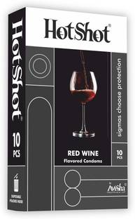 HOTSHOT Red Wine Flavoured Condom