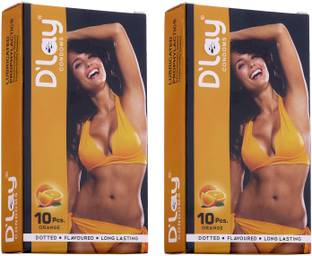 D'lay Orange Condom