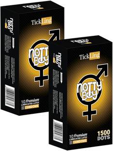 NottyBoy 1500 Dots Extra Dotted Condom