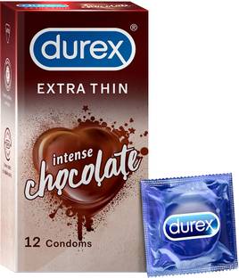 DUREX Chocolate Flavoured Condoms - 12 Count Condom
