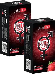 NottyBoy Extra Thin Strawberry Flavoured Condom