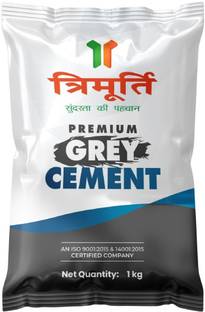 Trimurti 1 Kg Grade A Quality Premium Grey Cement for Construction, Renovation Contact Cement